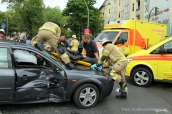 schwerverletzte motorradunfall osloer strasse prinzenallee Berlin (9)