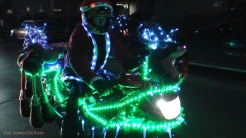 Christmas Bike Tour 2015 Santa claus on road (13)