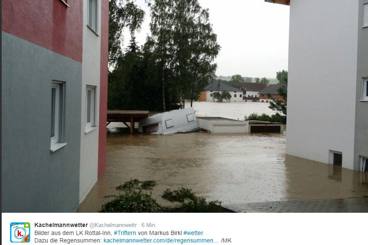 überschwemmung  Inn Lankreis Rottal 2016 (5)